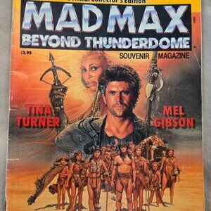 Mad Max Beyond Thunderdome Souvenir Edition Magazine Tina Turner Mel Gibson 1985